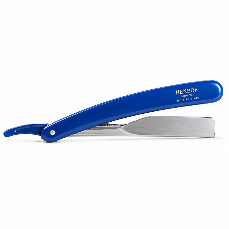 Set Henbor Tijeras Microdentada con Navaja y Estuche