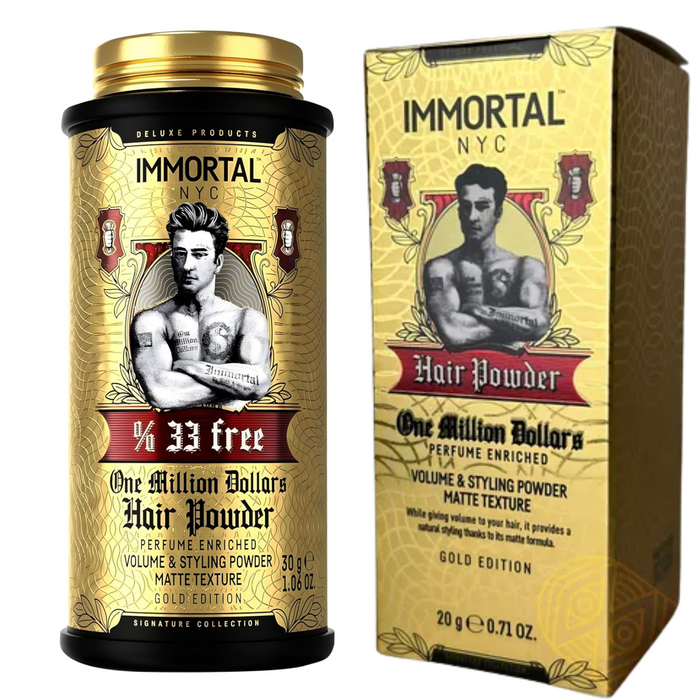 Immortal Polvo Texturizador One Million Dollars Negro 20gr