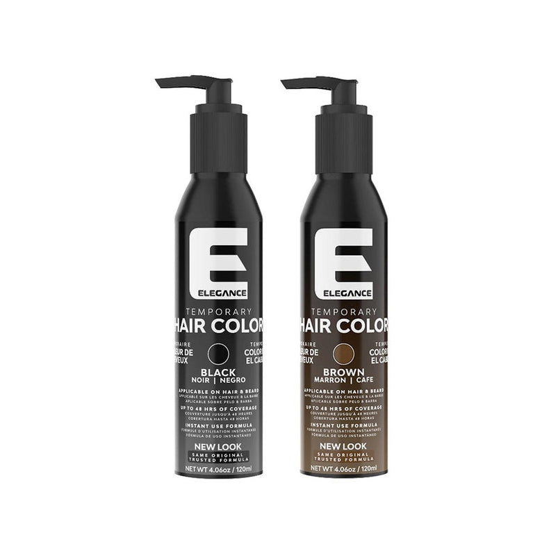 Tinte Elegance Semi Permente Para Cabello Y Barba Color Cafe