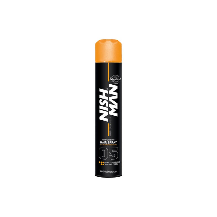 Laca NishMan Pro Styling Hair Spray 05 Ultra Fuerte 400 M