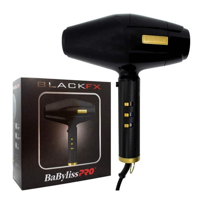 Secador de pelo Babyliss Pro Black FX barberia 2000w Italia