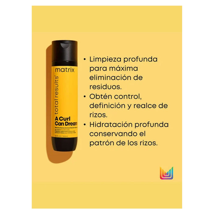 Shampoo Cabello con Rizos A Curl Can Dream 300 ml Matrix