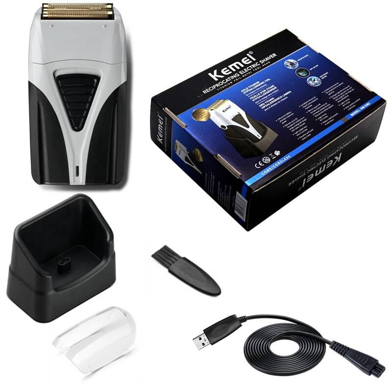 Maquina Afeitadora Shaver Kemei Km-3383 Recargable Lithium