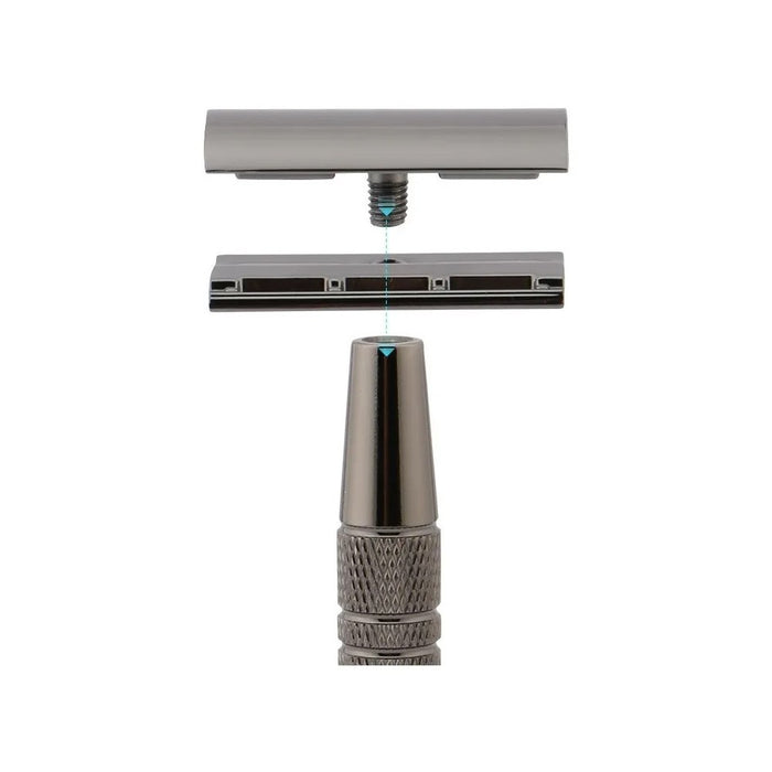 Navaja Rasuradora Clasica Inox Maxcare+5 Repuestos Barberia