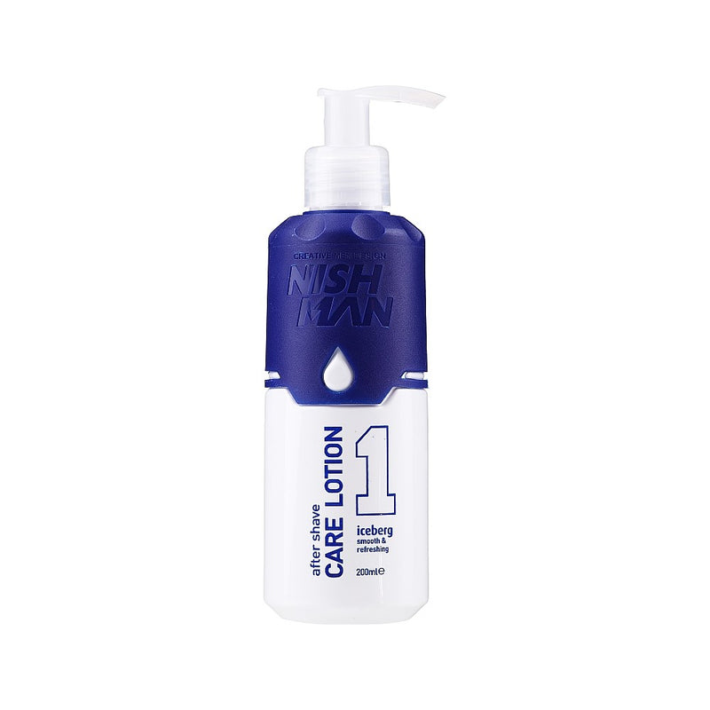 Nishman After Shave En Crema 400ml, N1 Care Lotion Iceberg