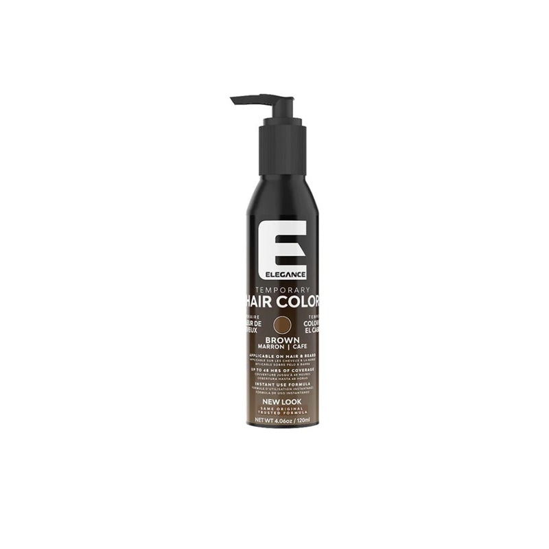 Tinte Elegance Semi Permente Para Cabello Y Barba Color Cafe