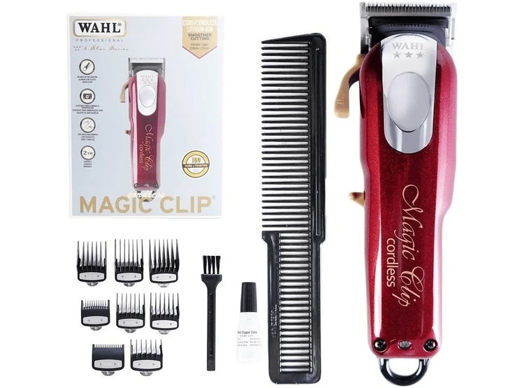 Máquina De Corte Wahl Magic Clip Cordless + Andis Cool Care