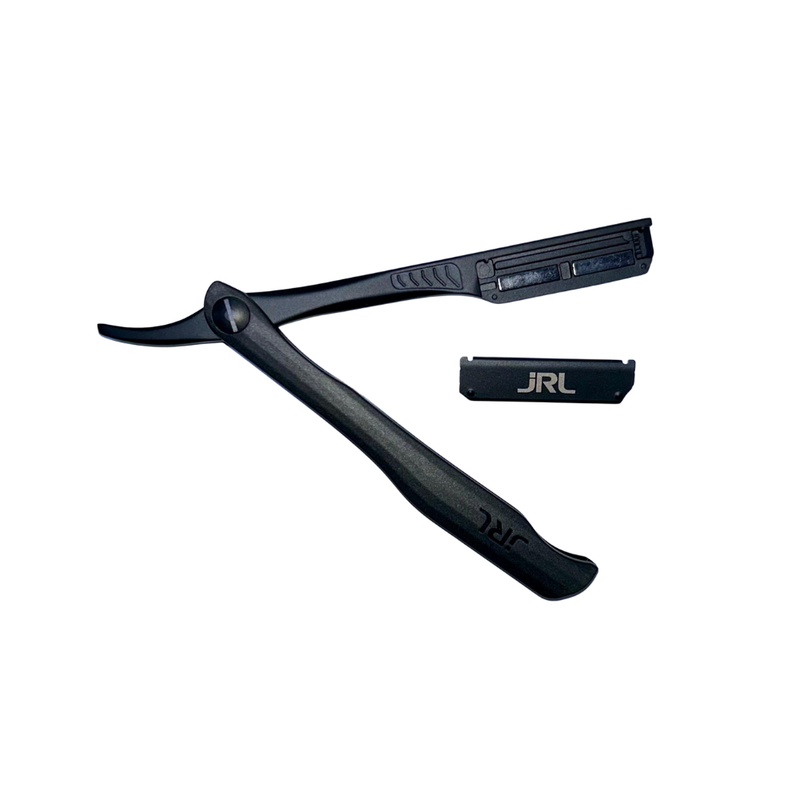 JRL Navaja Profesional Negro Magnetic Edge Para Barbero