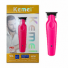 Kemei KM-2299 Trimmer Profesional Rosado Recargable USB