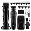 Combo Kemei S9 KM2296 + KM2299 + KM1102 Estuche Profesional