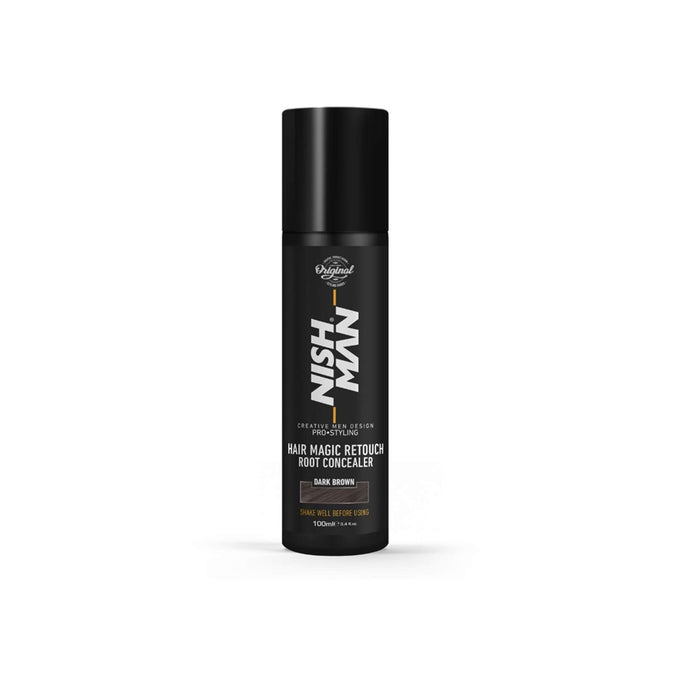 Nishman Magic TouchUp Root Concealer, Spray de retoque voluminizador