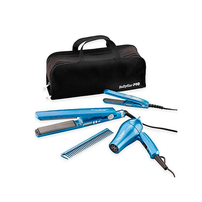 Kit Viaje Babyliss Pro Plancha Alisadora 2091 Secador de Pelo