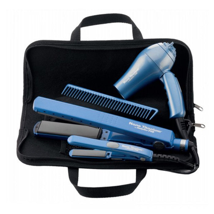 Kit Viaje Babyliss Pro Plancha Alisadora 2091 Secador de Pelo