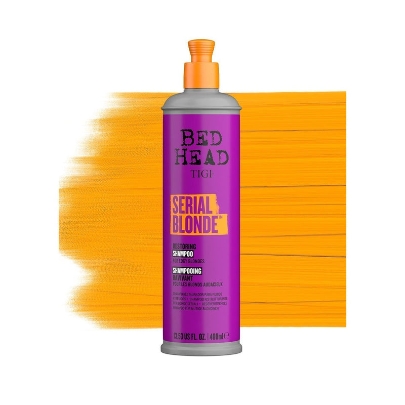 Tigi Bed Head Serial Blonde Shampoo Restaurador Rubios 400ml
