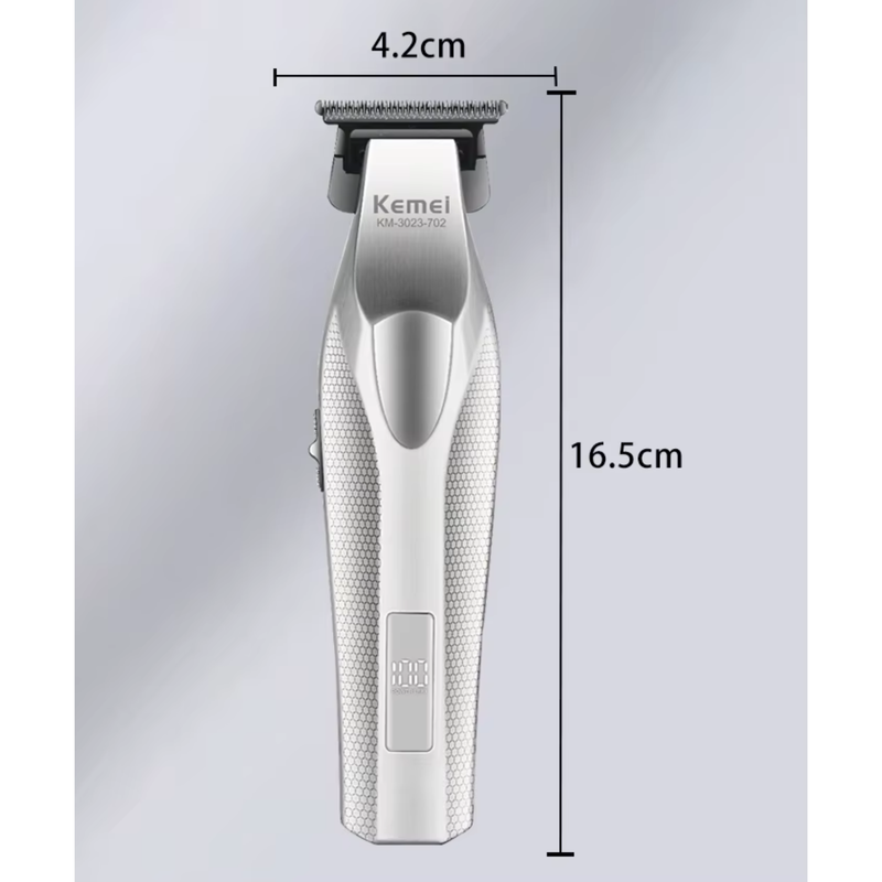 Máquina Trimmer Kemei KM-3023-702 Profesional Inalámbrica