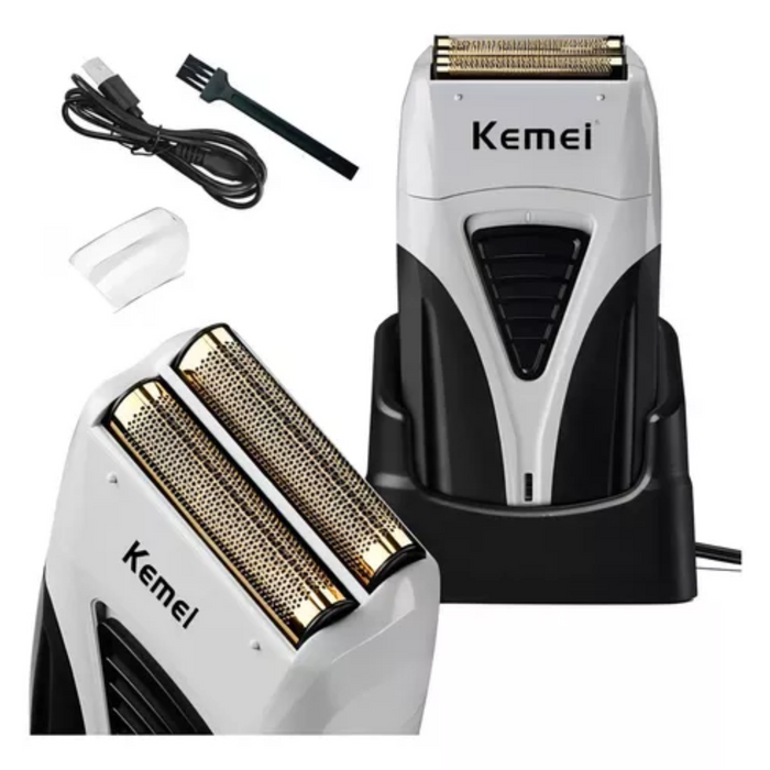 Maquina Afeitadora Shaver Kemei Km-3383 Recargable Lithium