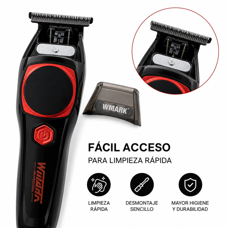 Combo WMARK NG-8004 + NG-8204 Cortapelo y Trimmer
