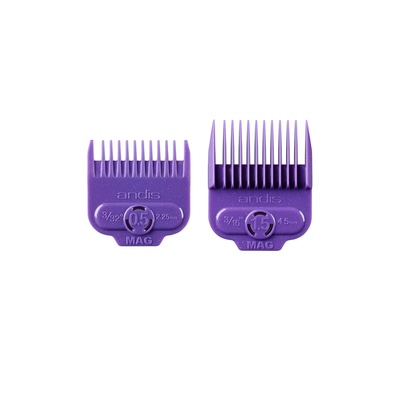 Kit 2 Peines Dalza Magneticos Andis Para Maquina Cortar Pelo