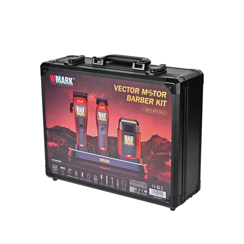 WMARK NG-X1 Kit Profesional 3 en 1 con Motor Vectorial Con Maleta