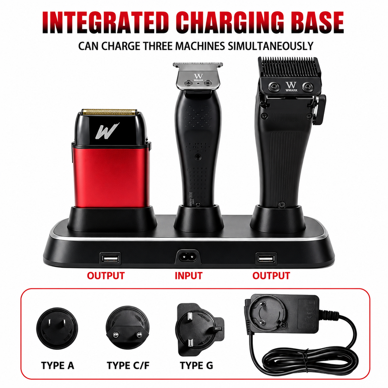 WMARK NG-X1 Kit Profesional 3 en 1 con Motor Vectorial Con Maleta