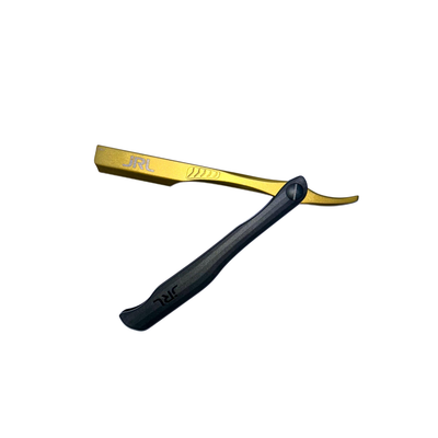 JRL Navaja Profesional Dorada Magnetic Edge Para Barbero