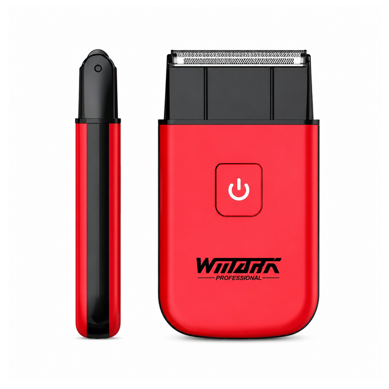 Afeitadora Portátil WMark NG-7901 Roja Mini Barber Shaver