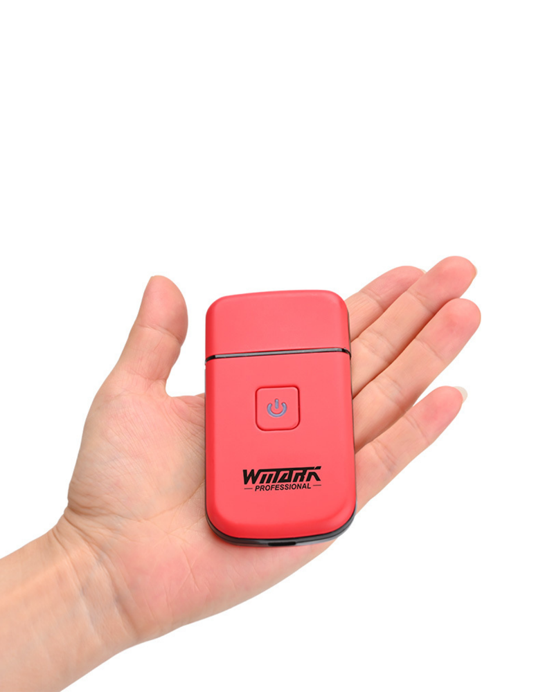 Afeitadora Portátil WMark NG-7901 Roja Mini Barber Shaver
