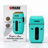 Afeitadora Profesional WMark NG-984A Super Close Azul