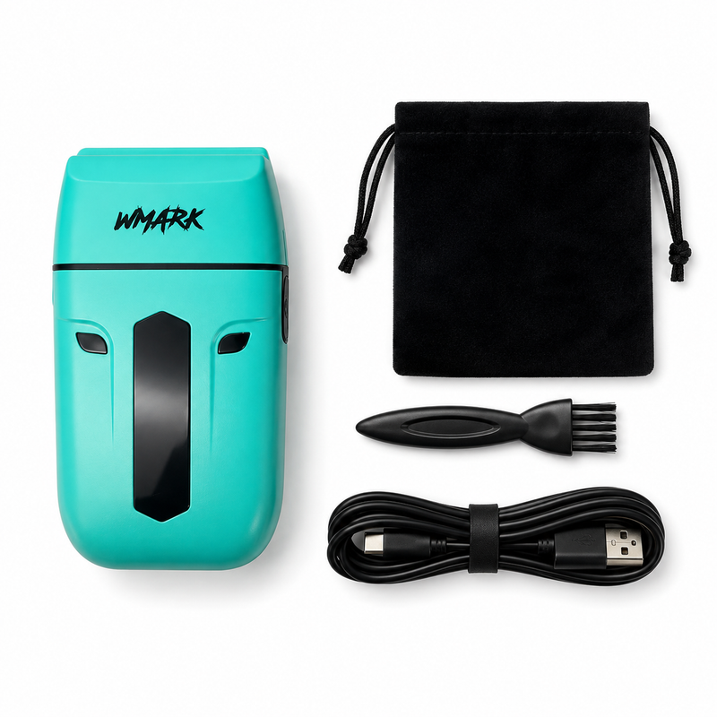 Afeitadora Profesional WMark NG-984A Super Close Azul