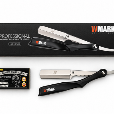 Navaja Profesional WMark NG-HZ903 Magnética Barbería