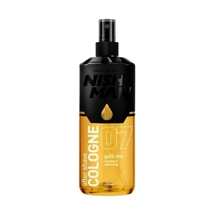 NishMan Después del Afeitado Colonia 07 Gold One 400ml