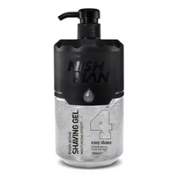 Shaving Gel NishMan Easy Shave 4 Silver Gel de afeitar