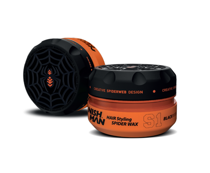 NishMan Hair Styling Spider Cera S1 Blackwidow 150ml— Comprasmart