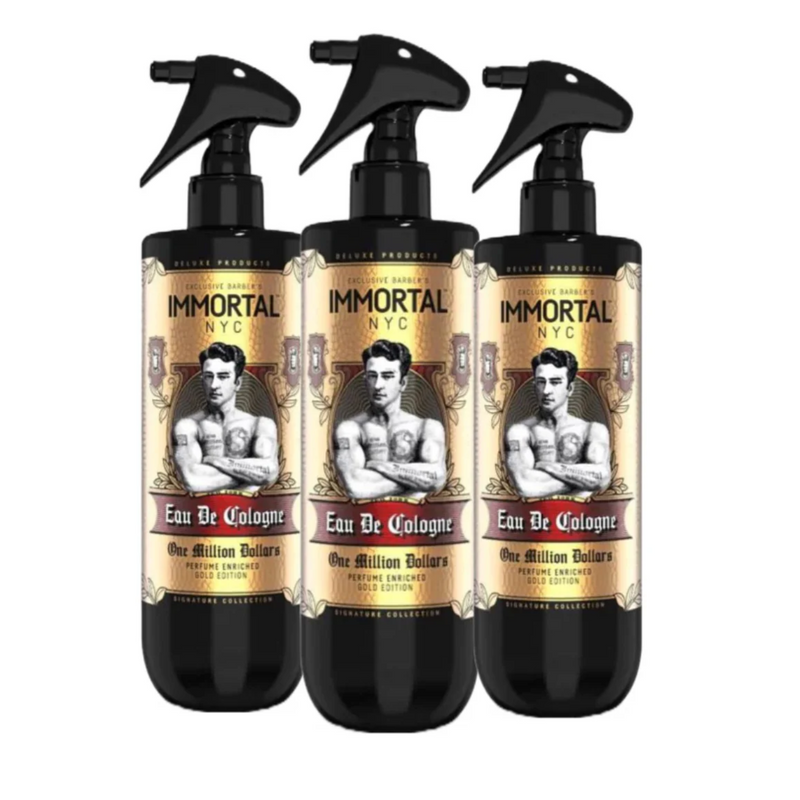 IMMORTAL NYC Después del Afeitado Colonia One Million Dollars 500ML
