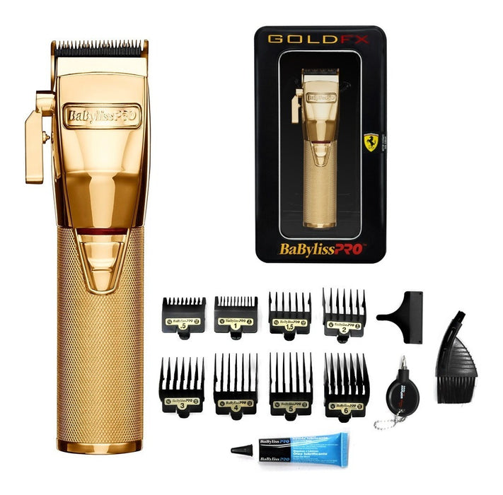 Máquina De Corte Profesional Gold Fx B870 Babyliss Pro Dorado