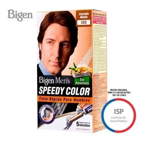 Tinte Rapido Para Hombre 105 Castaño Mediano Speedy Color