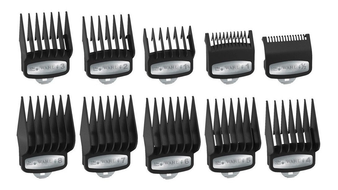 WAHL PEINES METALICO SET DE 10 PEINES METALICO