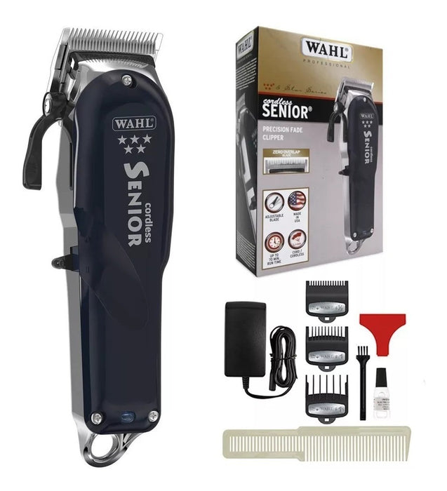 Kit Wahl Maquina Cortadora Pelo Senior + Patillera Detailer