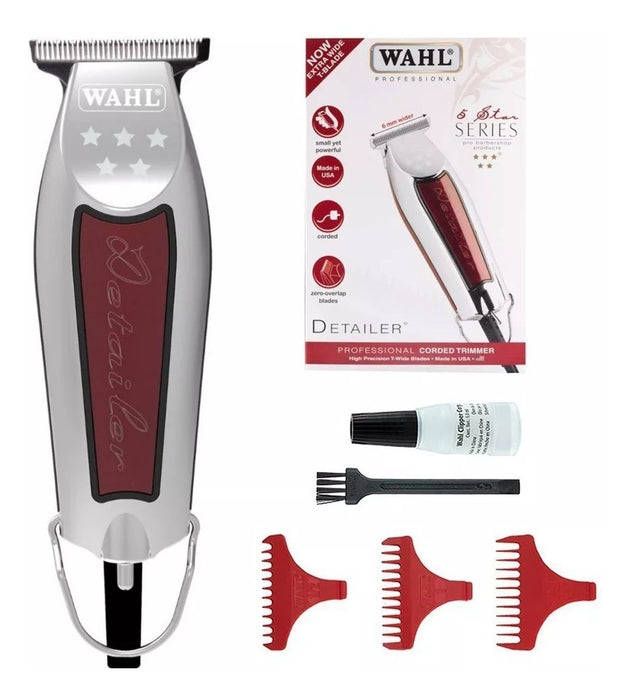 Kit Wahl Maquina Cortadora Pelo Senior + Patillera Detailer