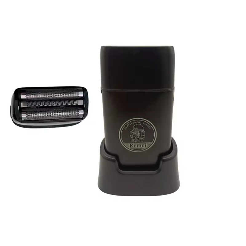 Maquina Afeitadora Kemei H73 Shaver Inalambrica Con Base