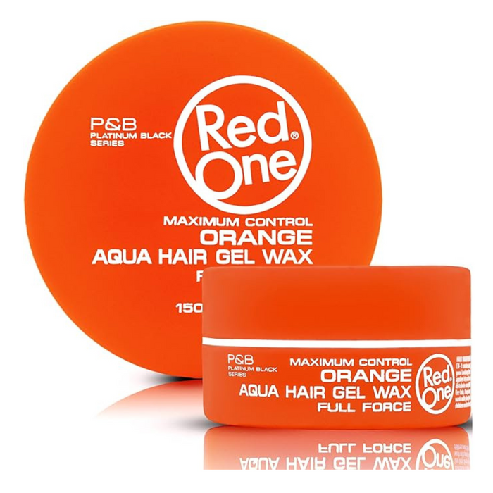 Cera Red One Aqua Hair Wax Orange 150ml