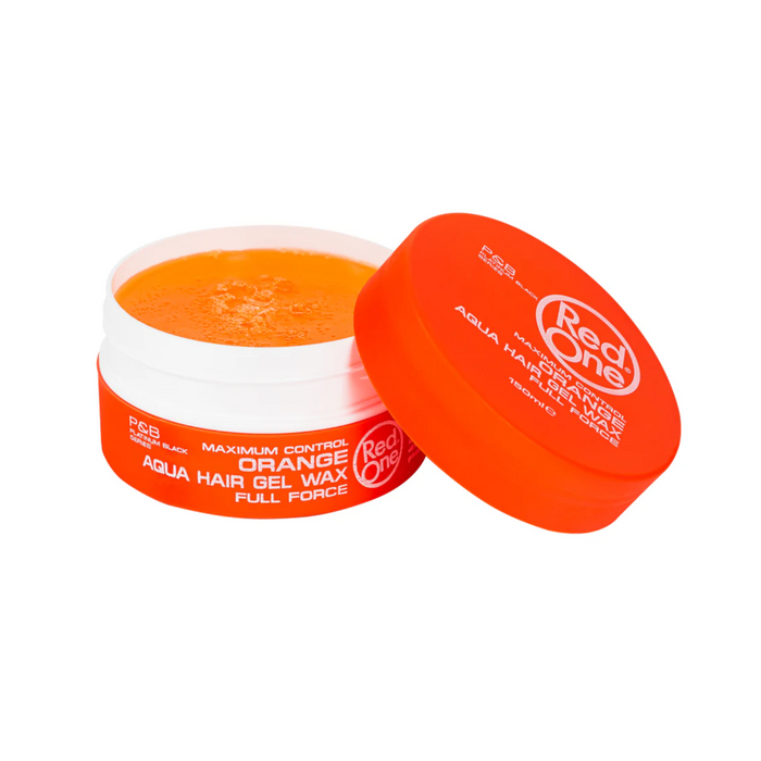 Cera Red One Aqua Hair Wax Orange 150ml