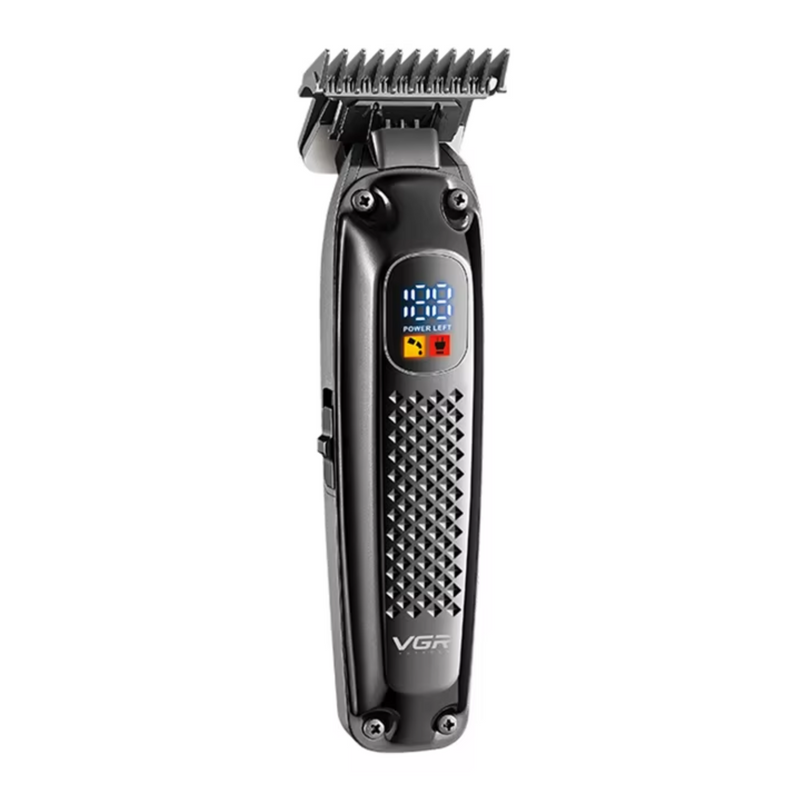 Máquina Patillera Profesional Recargable VGR V-972 Led Usb