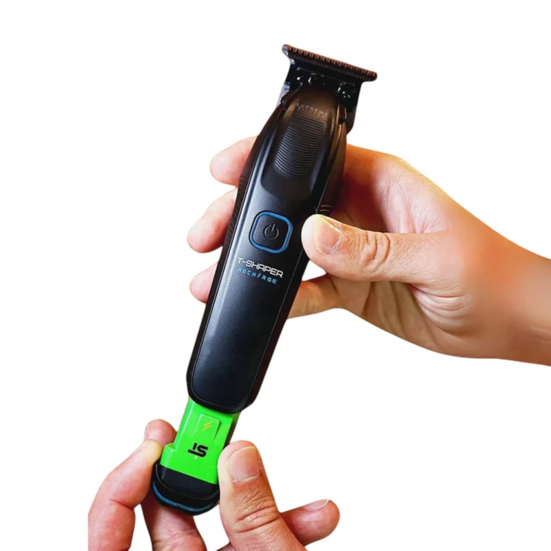 Maquina Patillera Supreme Trimmer Recharge Black