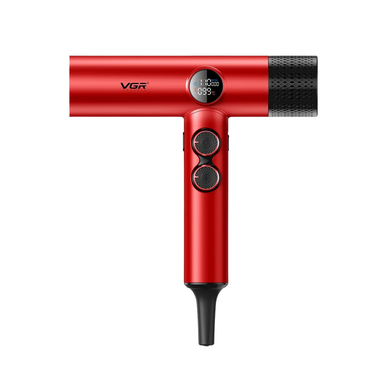 Kit Premium Barbería Maletín Clipper Trimmer Shaver Secador V-001