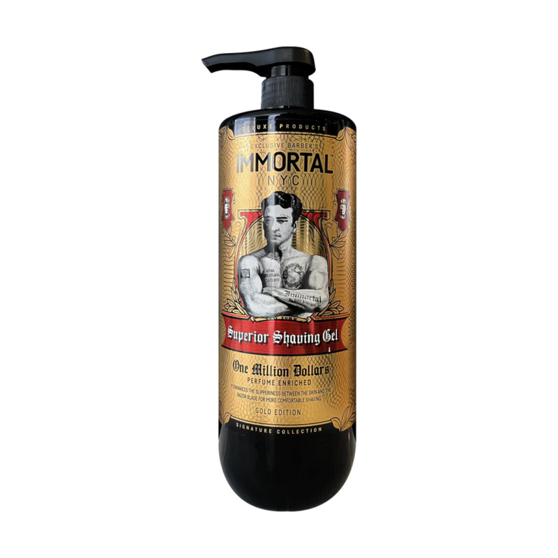 Gel Afeitar Immortal NYC One Million Dollar Superior 1000 ml