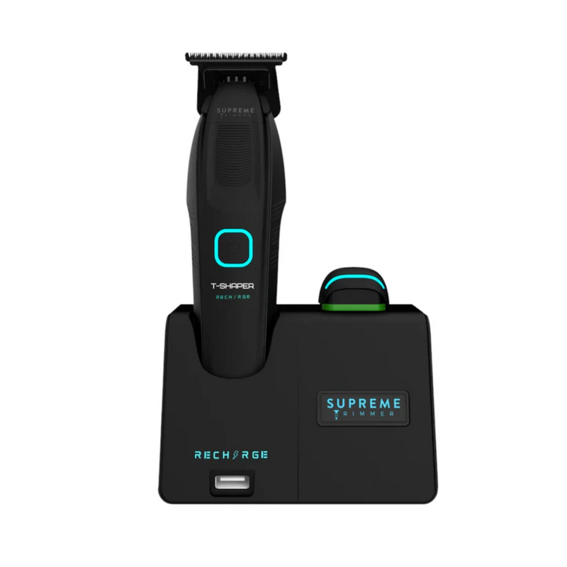 Maquina Patillera Supreme Trimmer Recharge Black