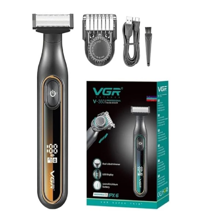 Afeitadora Electrica Shaver Rasuradora VGR360 Recargable Usb