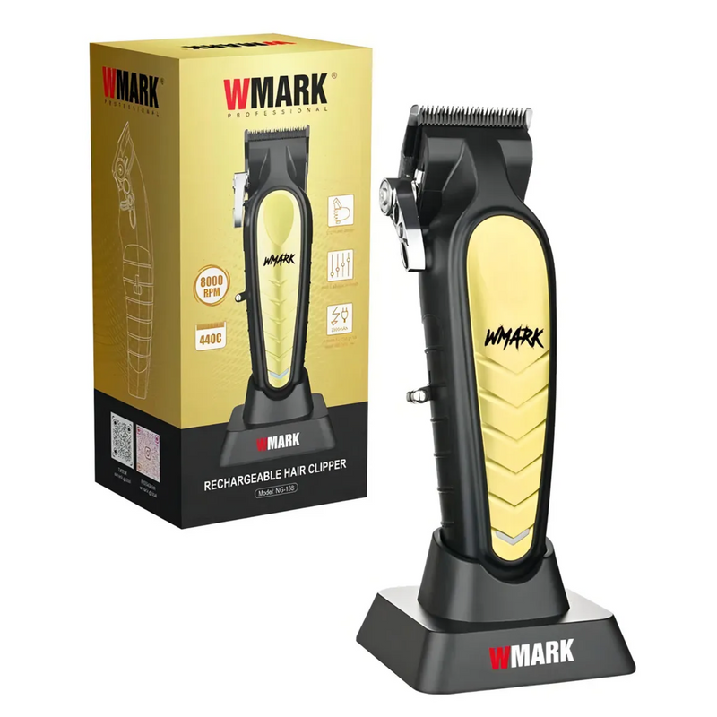 Maquina Cortadora Profesional Inalambrica Wmark NG-138 8000 RPM