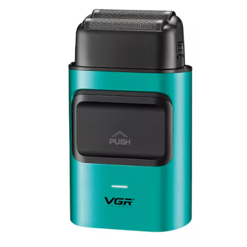 Afeitadora Shaver Inalámbrica VGR Professional V-307 Verde